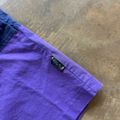 Lightning Bolt Surf Swim Trunks Colorblock Colorful 80's - XL