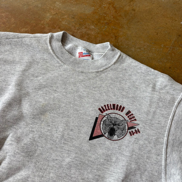 Hazelwood West High School 1994 Alma Mater Sweatshirt Crewneck 90's - L hover