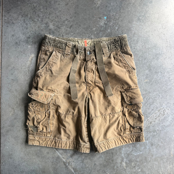 Hollister Y2K Faded Paratrooper Cargo Shorts 00's - 32
