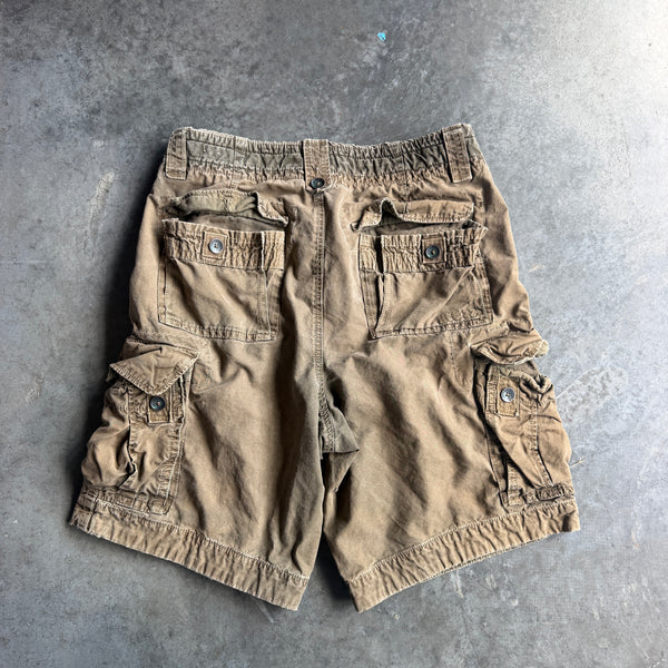 Hollister Y2K Faded Paratrooper Cargo Shorts 00's - 32 hover