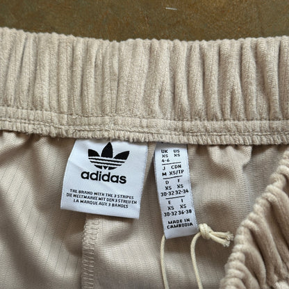 Adidas Open Hem Corduroy Track Pants Wonder Beige - XS