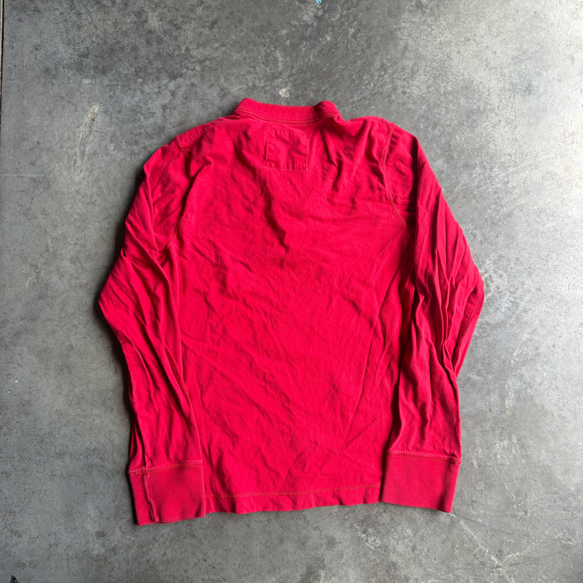 Hollister Y2K Long Sleeve Henley Shirt Muscle 00's - L