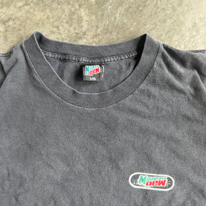 Mountain Dew Promo Double Sided Graphic Shirt 00's - L