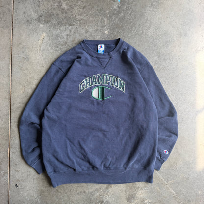 Champion Embroidered Heavyweight Crewneck Sweatshirt 90's - XL