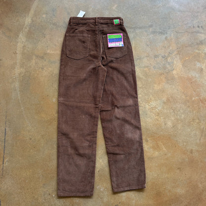 Empyre Corduroy Skater Baggy Loose Fit Womens Brown Tori Pants - 4