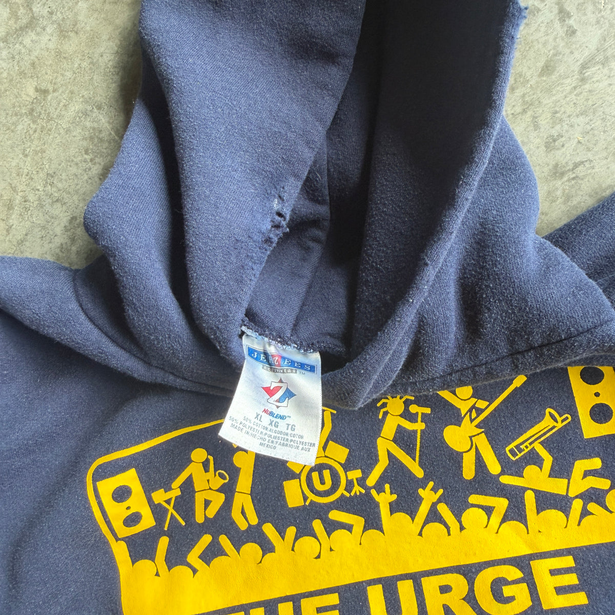 The Urge Band Hoodie Sweatshirt 00's - XL