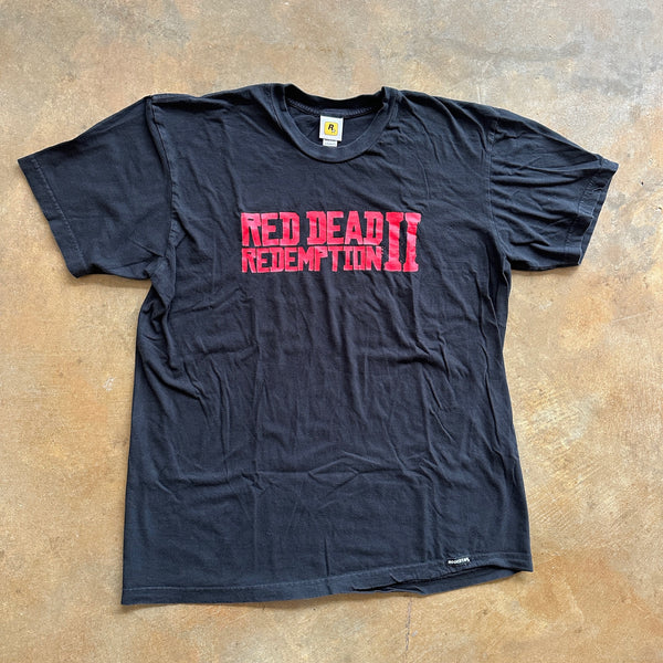Red Dead Redemption Rockstar Promo Shirt 90's - L