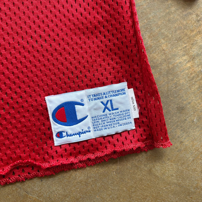 Champion Mesh Cropped Football Jersey College University of Central Missouri 90's - XL