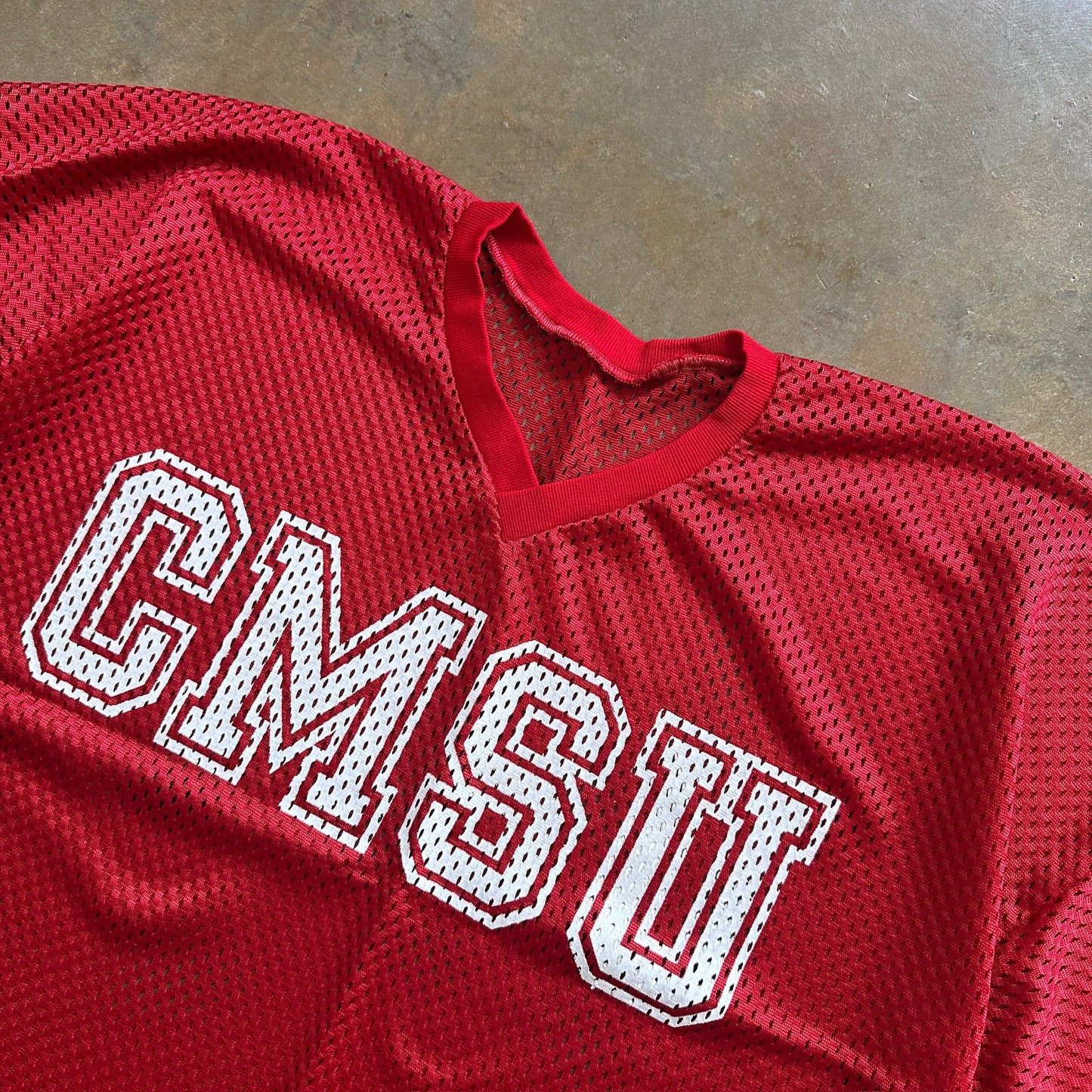 Champion Mesh Cropped Football Jersey College University of Central Missouri 90's - XL