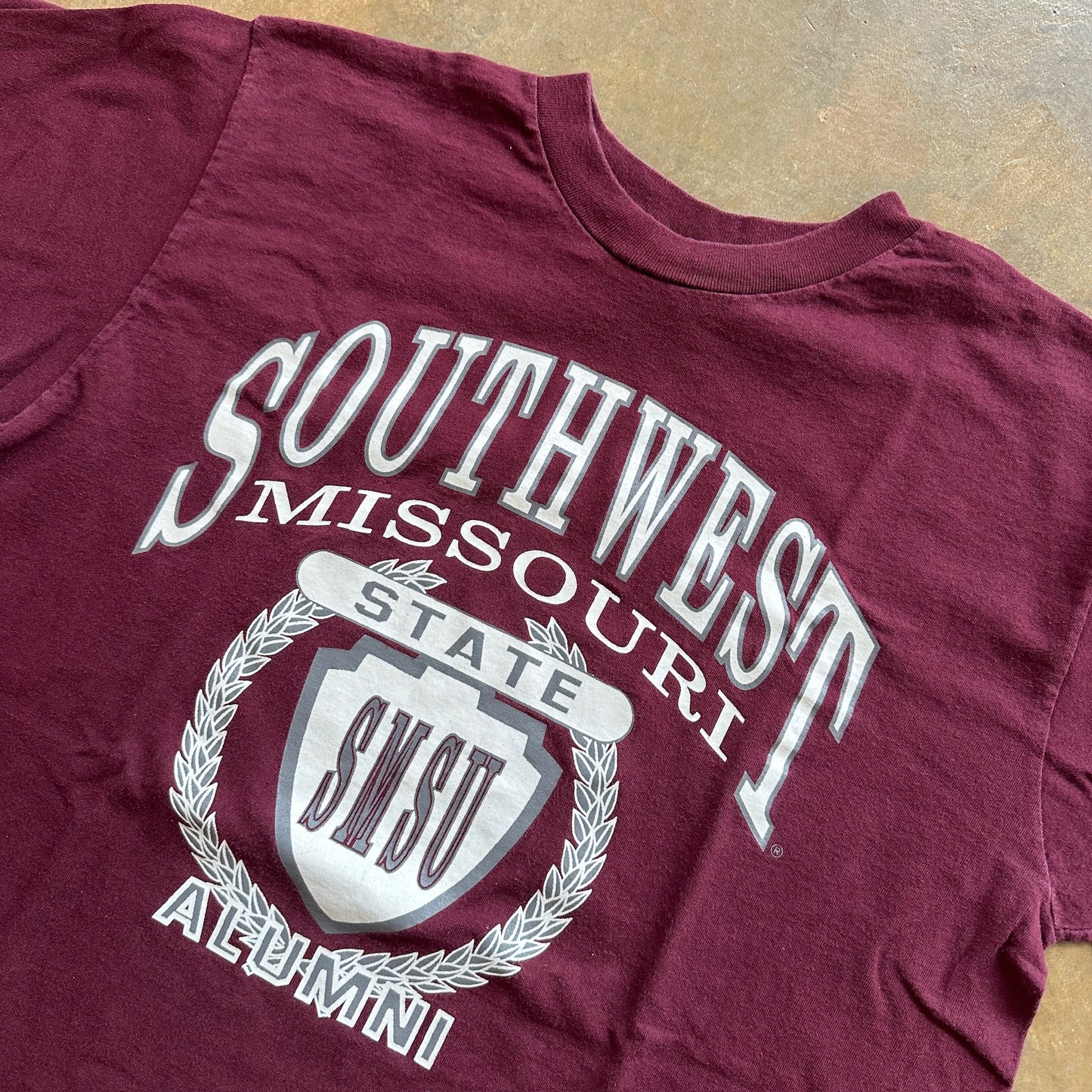 SMSU Southwest Missouri State Alumni Shirt Jansport USA Made 90's - L