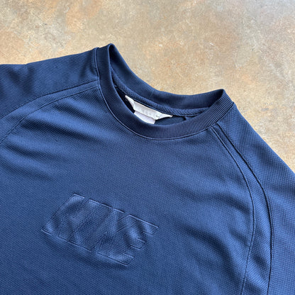 Nike Spellout Center Silver Tag Athletic Shirt y2k 00's - L