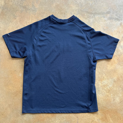 Nike Spellout Center Silver Tag Athletic Shirt y2k 00's - L