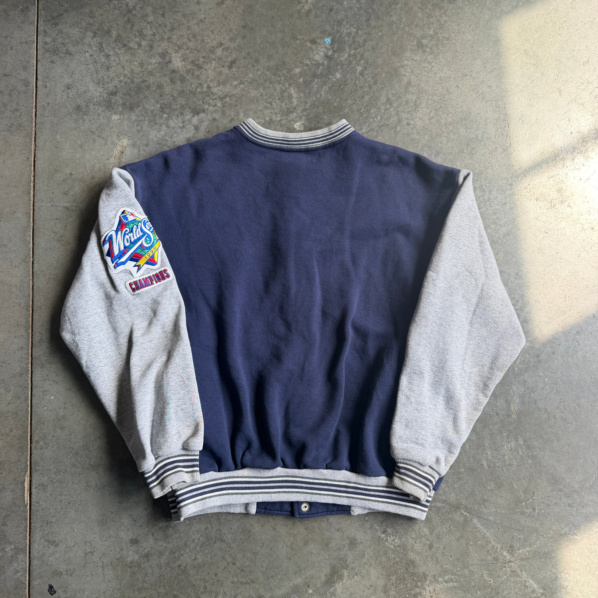 Majestic 1996 NY Yankees World Series Varsity Jacket 90's - XL
