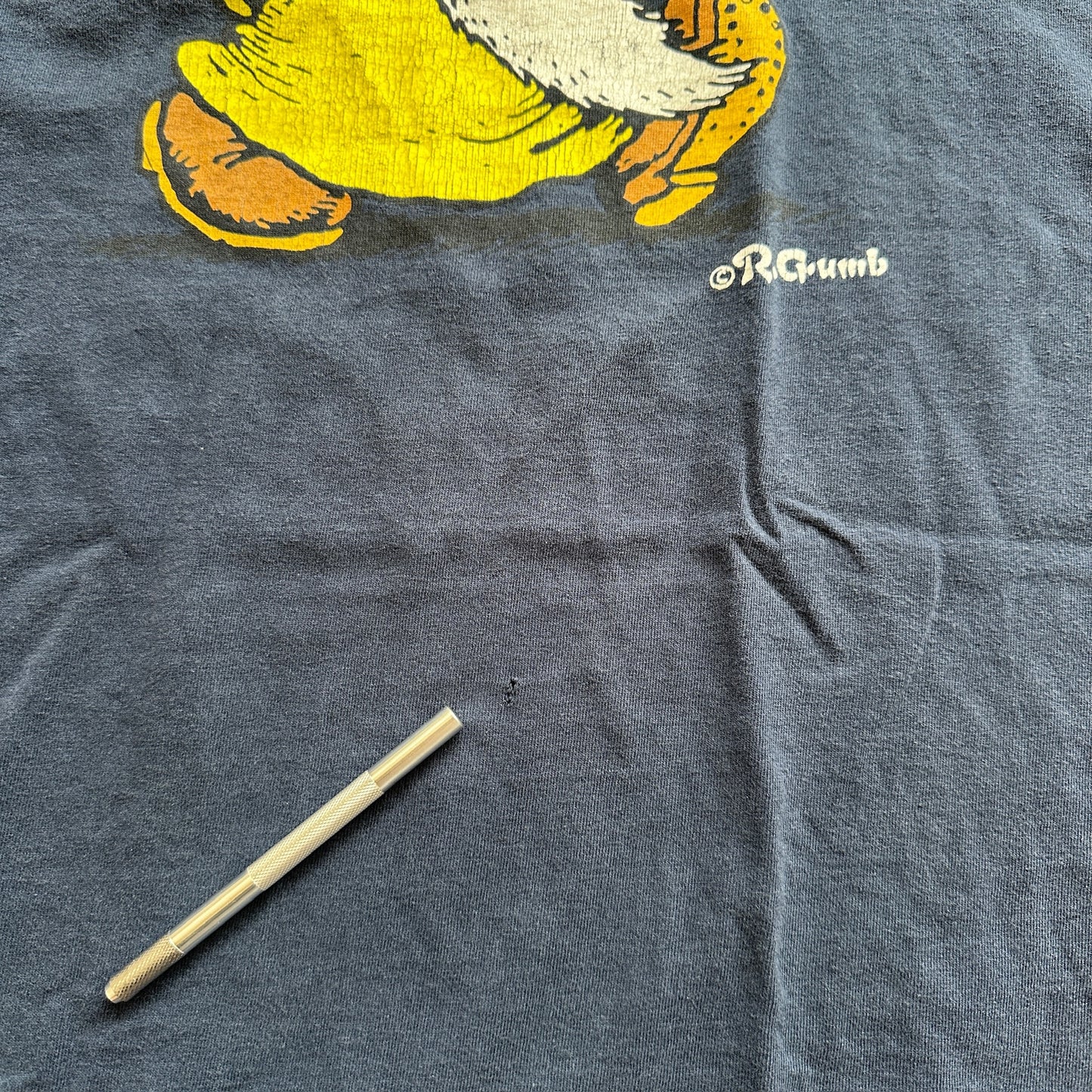 R. Crumb Mr. Natural Keep on Truckin' RARE Graphic Shirt 90's - 2XL