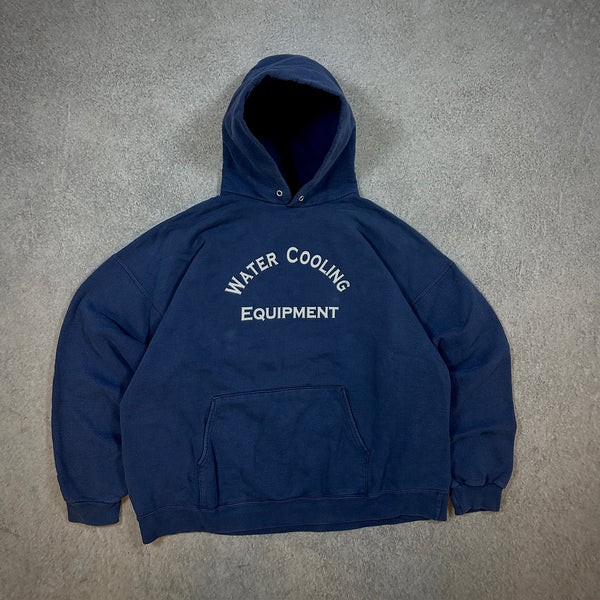 Hanes Heavyweight Water Cooling Hoodie Sweatshirt 90's - XL