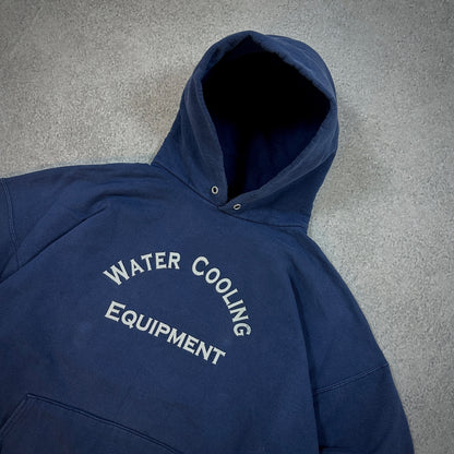 Hanes Heavyweight Water Cooling Hoodie Sweatshirt 90's - XL