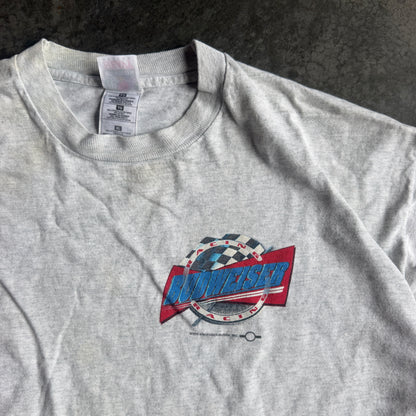 Budweiser Racing Double Sided Graphic Shirt 90's - XL