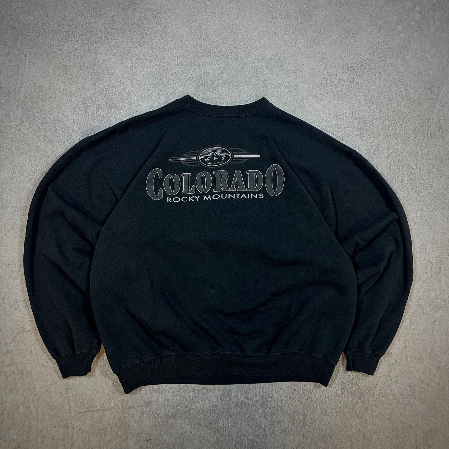 Colorado Rocky Mountains Heavyweight Sweatshirt Crewneck 90's - 2XL