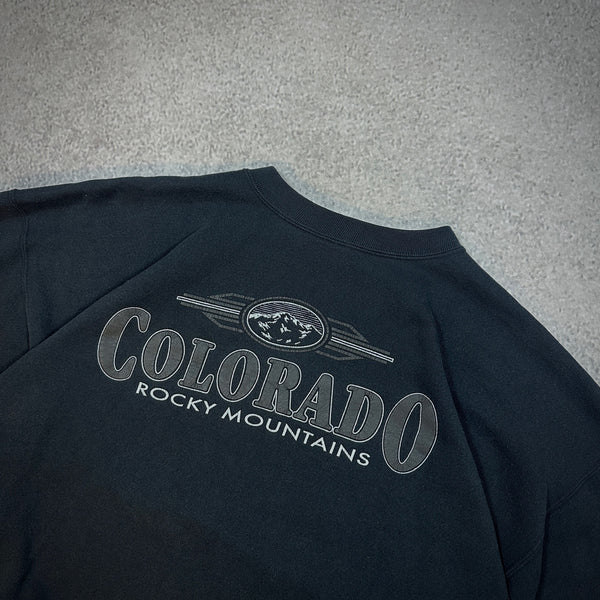Colorado Rocky Mountains Heavyweight Sweatshirt Crewneck 90's - 2XL hover