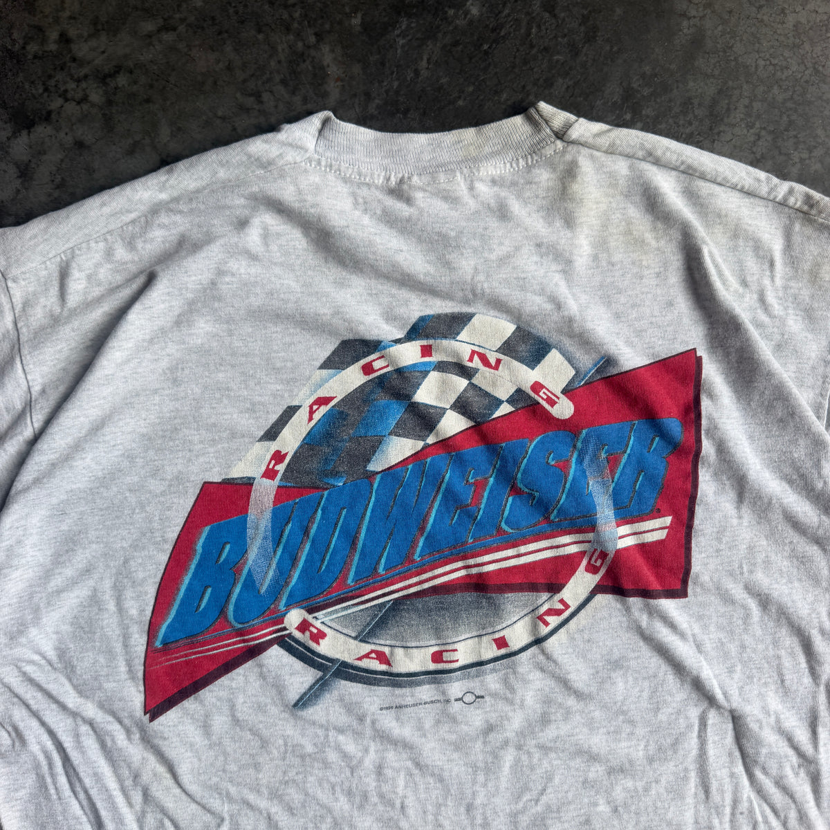 Budweiser Racing Double Sided Graphic Shirt 90's - XL