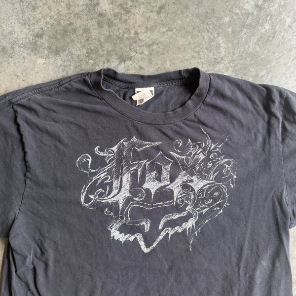 Fox Faded Tribal Logo Graphic Shirt 90's - M hover