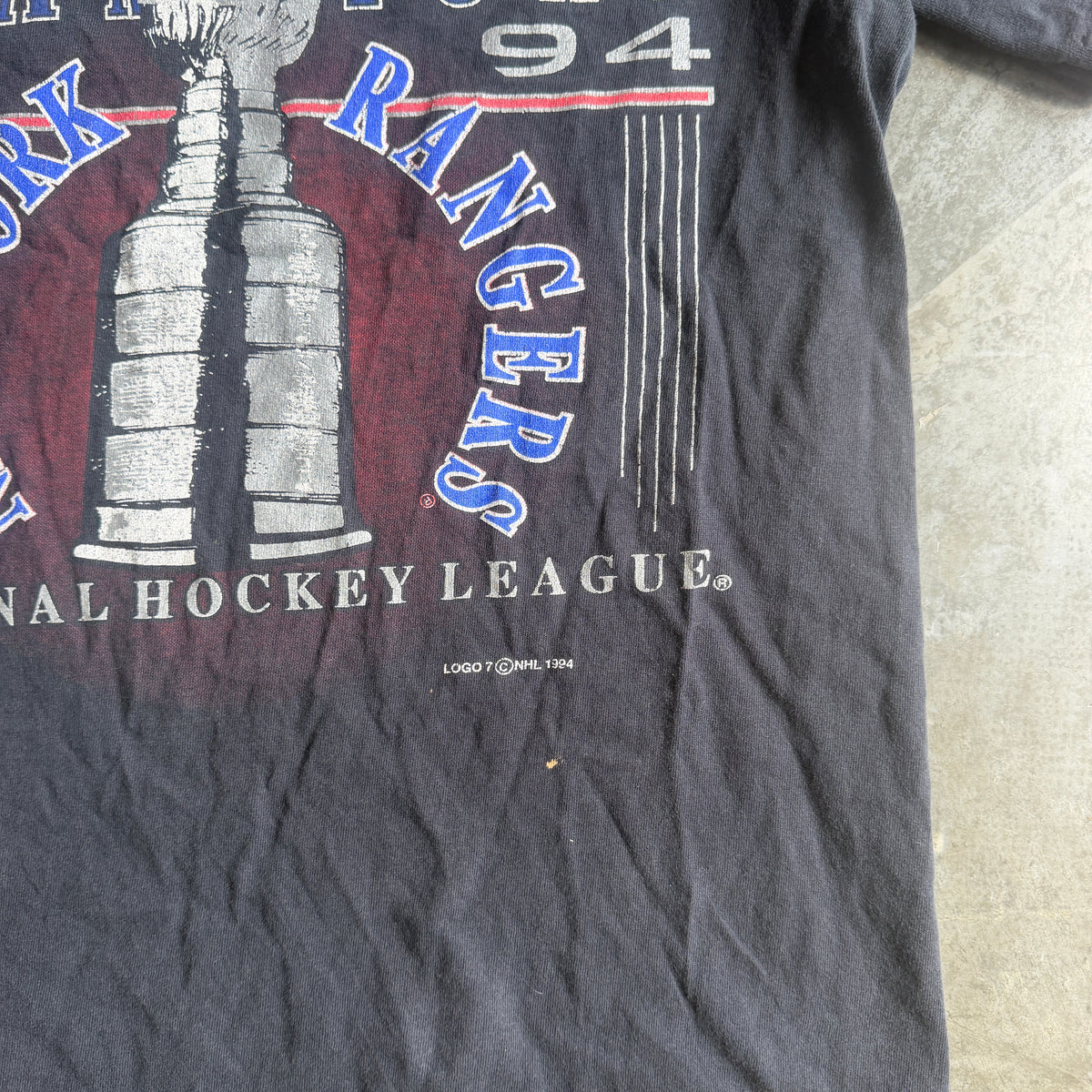 New York Ranger NHL 1994 Stanley Cup Champions Shirt 90's - M
