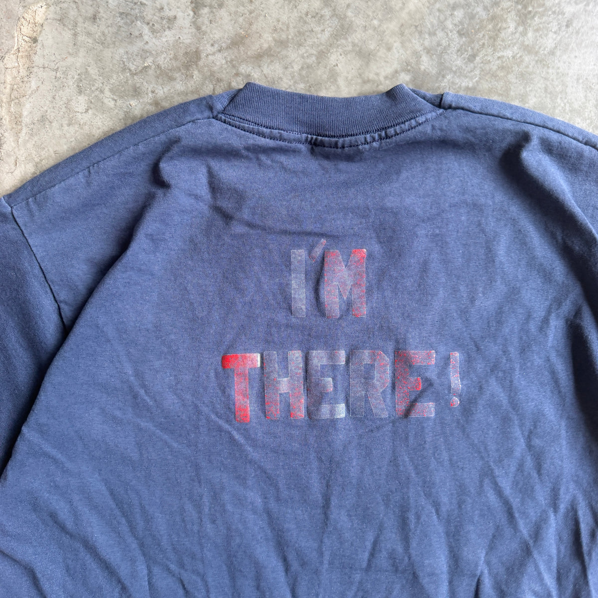 The Attitude Club Graphic Pocket Tee Slogan Shirt 90's - M