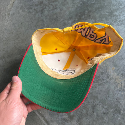 Wimpy Blockhead Popeye Snapback Hat RARE 90's - OSFA