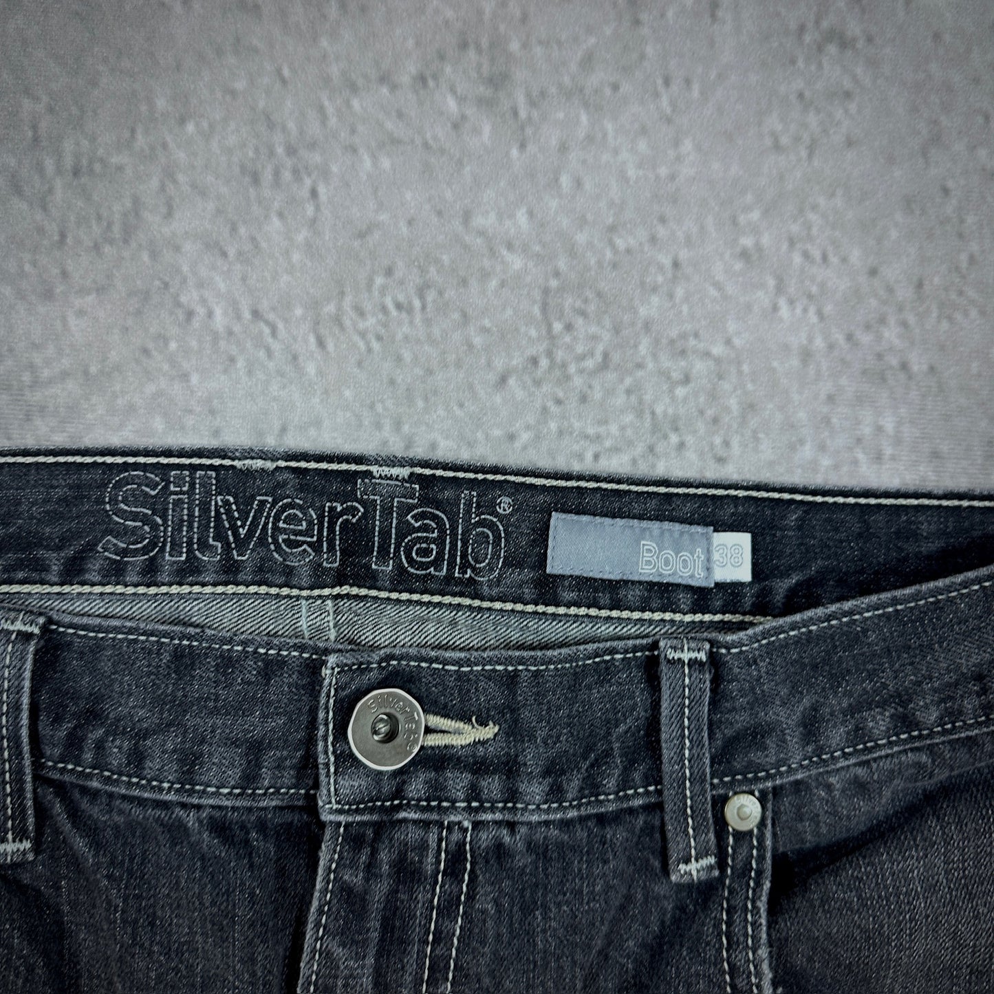 Levi's Silvertab Dark Wash Baggy Jeans Skater Grunge 00's - 36