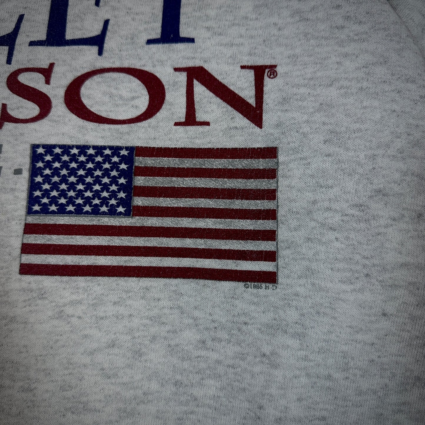 Harley Davidson Way of Life American Flag Sweatshirt Crewneck 90's - XL