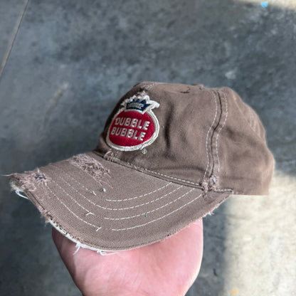 Dubble Bubble Embroidered Thrashed Strapback Hat 00's - OSFA