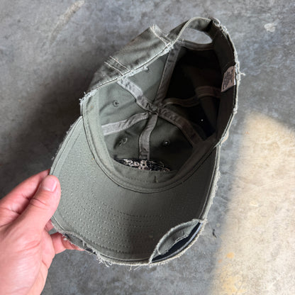 Bass Pro Shops Embroidered Thrashed Strapback Hat 00's - OSFA