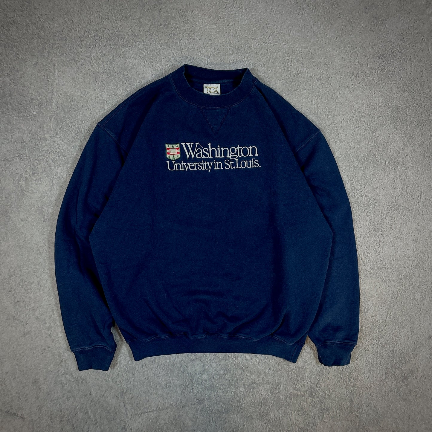 Washington University St. Louis Heavyweight Crewneck Sweatshirt 00's - L