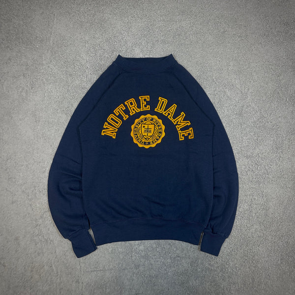 University of Notre Dame Champion Crewneck Sweatshirt 80's - S