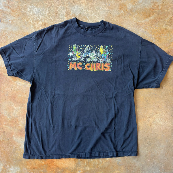 MC Chris Tour Shirt Bike Boba Fett 00's - L