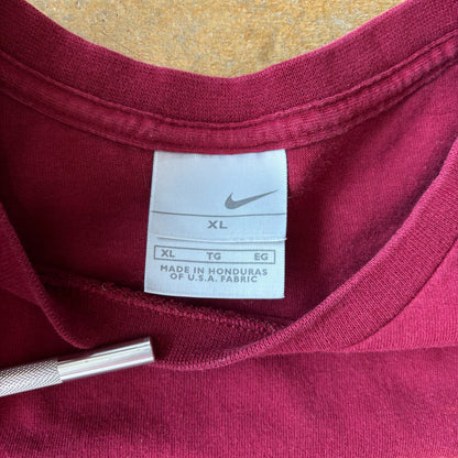 Nike Flame Center Logo Swoosh Shirt 00's - XL