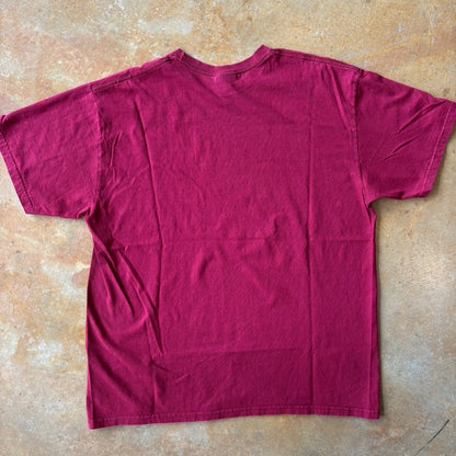 Nike Flame Center Logo Swoosh Shirt 00's - XL