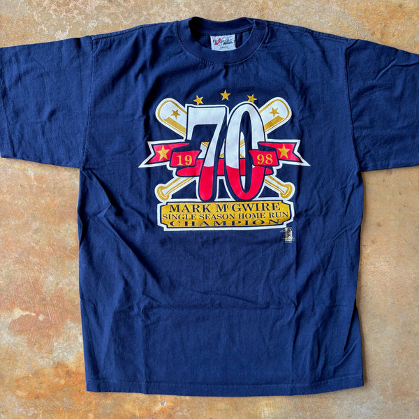 Mark McGwire 1998 Homerun Champion Shirt 90's - L
