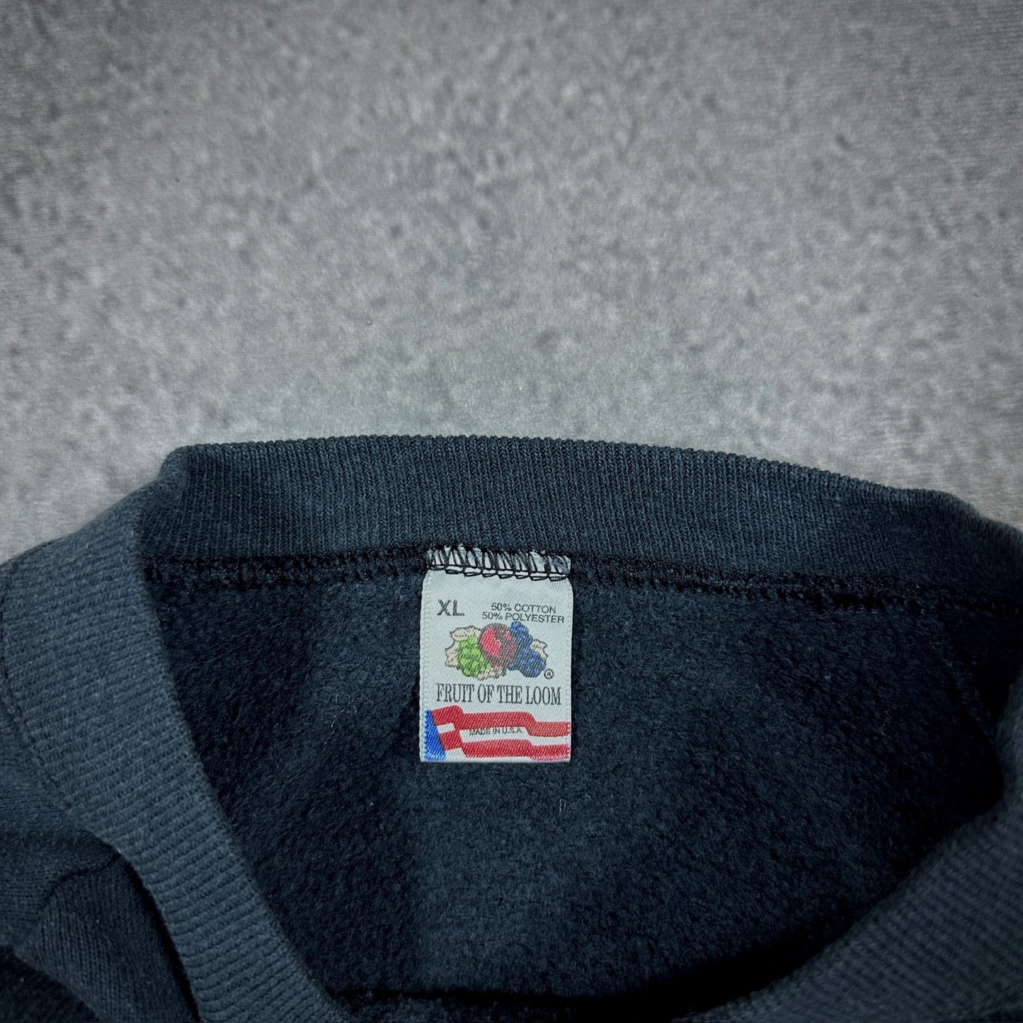 Vintage Gucci Boot Embroidered Sweatshirt Fruit of the Loom 90's - XL