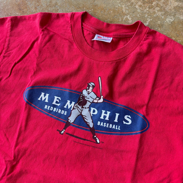 Memphis Redbirds Minor League Baseball Shirt 00's - M hover