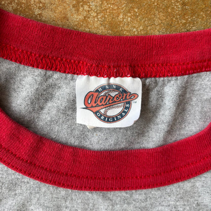 St. Louis Cardinals Ringer Tee Shirt 00's - L