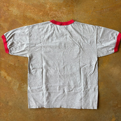 St. Louis Cardinals Ringer Tee Shirt 00's - L