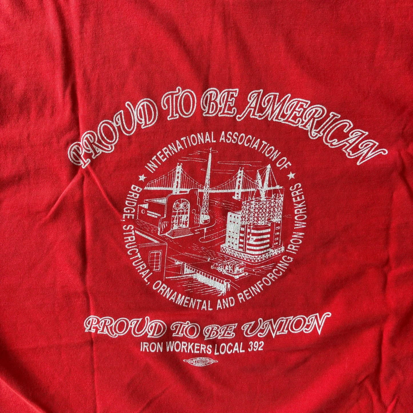 Iron Workers Union St. Louis Shirt 00's - XL