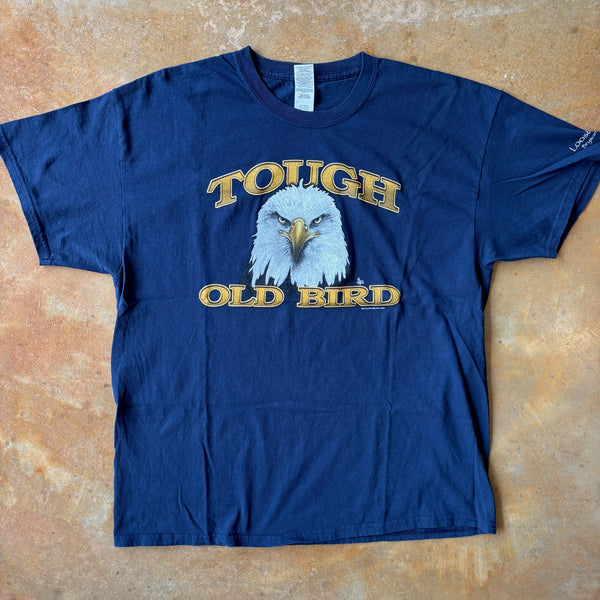 Tough Old Bird Bald Eagle Graphic Shirt - XL