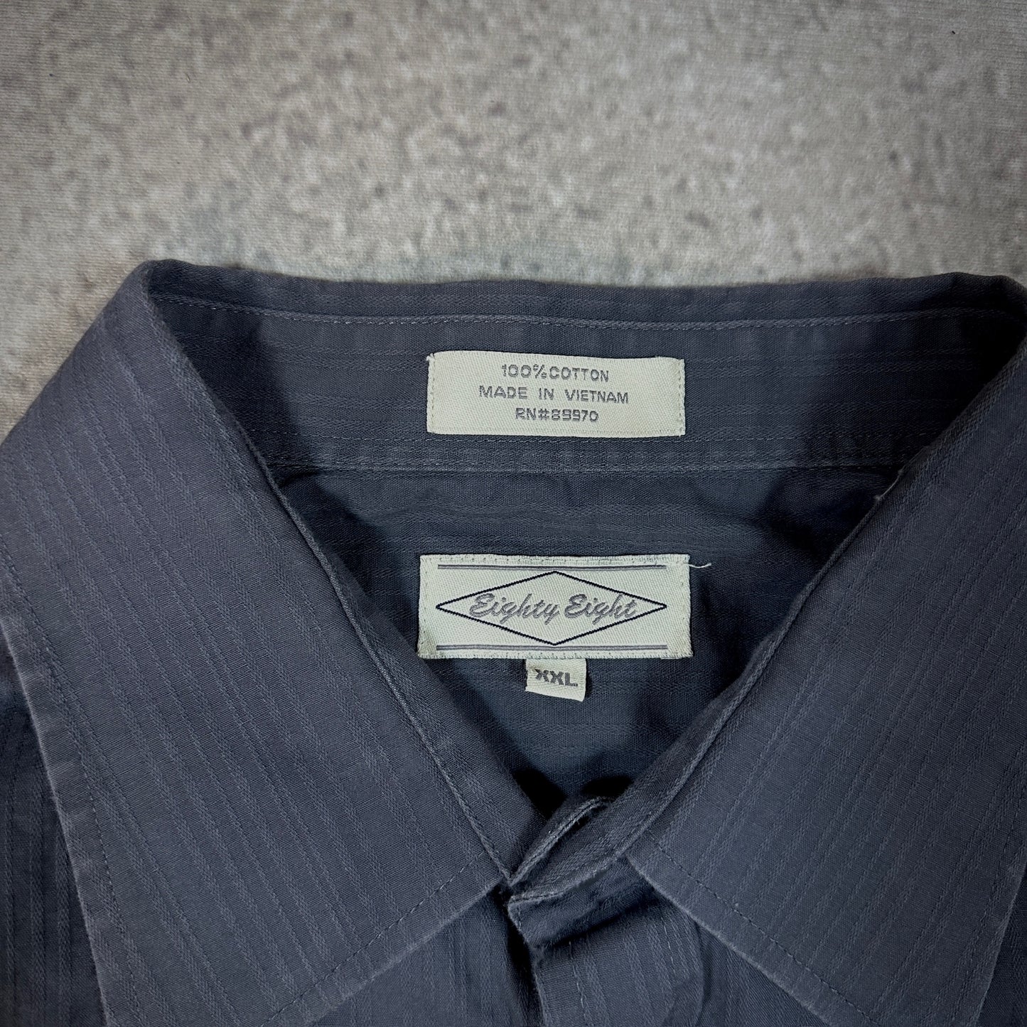 Eighty Eight Y2K Affliction Style Skater Button Up Shirt 00's - 2XL