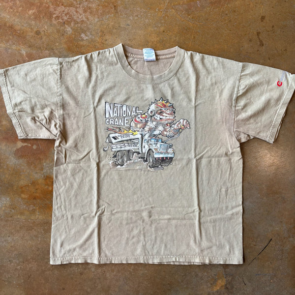 National Crane Company Graphic Promo Shirt 90's - XL