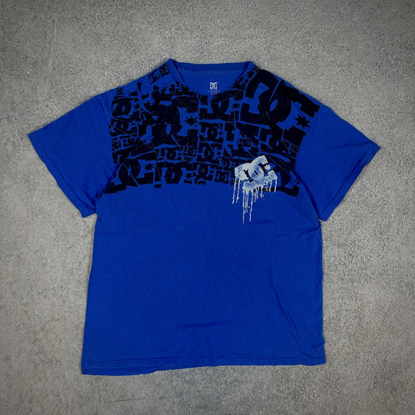 DC Shoes Y2K Graphic Print Skater Shirt 00's - M