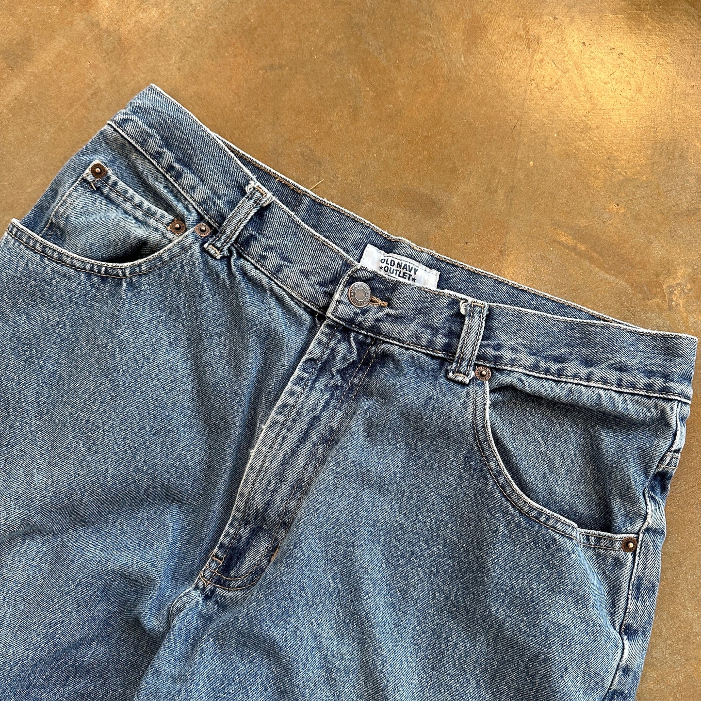 Old Navy Baggy y2k Skater Light Wash Wide Leg Jeans 00's - 32