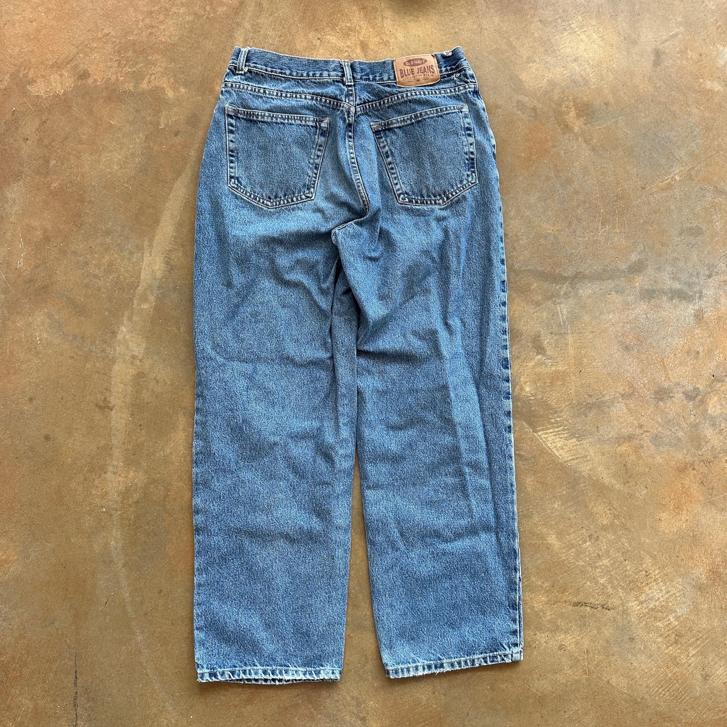 Old Navy Baggy y2k Skater Light Wash Wide Leg Jeans 00's - 32