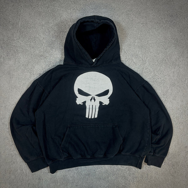 The Punisher Graphic Hoodie Marvel Sweatshirt 00's - XL